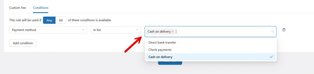 cash on delivery