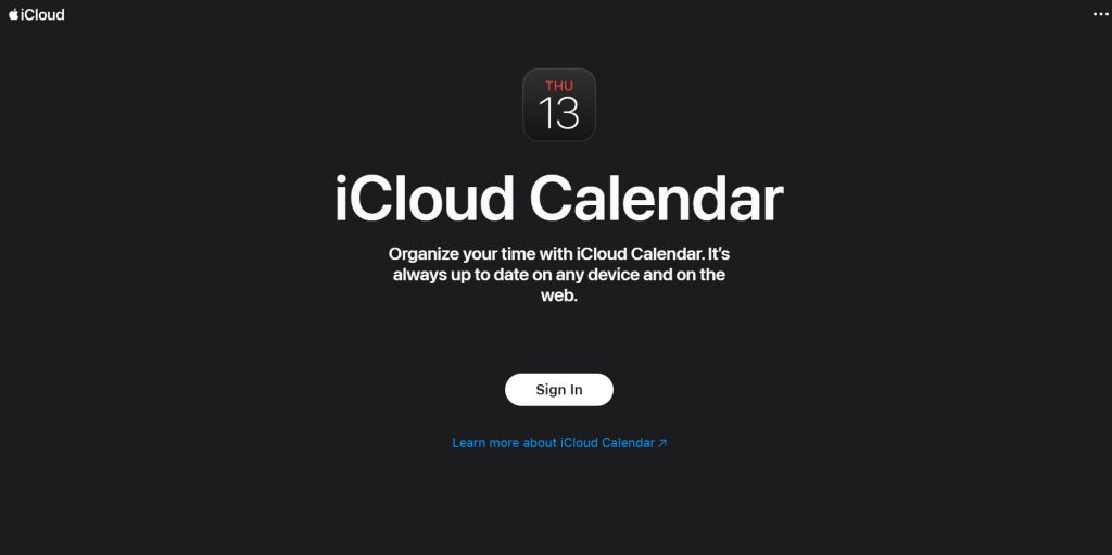 Apple Calendar