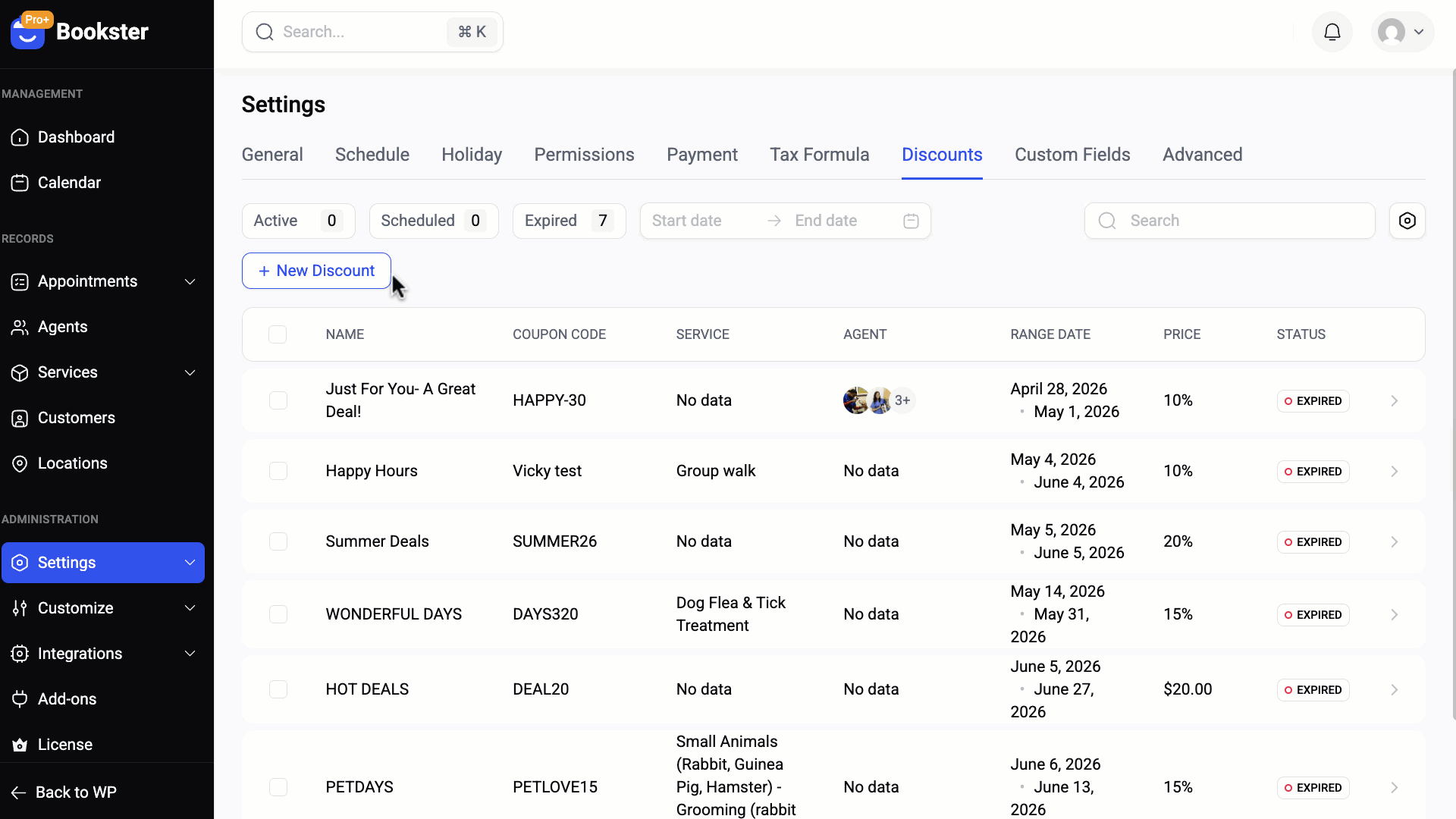 Public coupon list Bookster